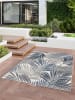 Rugs Essentials In- & Outdoor-Teppich ''Star'' in Beige/ Blau