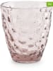 Salt and Pepper 4er-Set: Gläser ''Bubble'' in Rosa - 220 ml