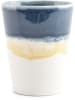 Salt and Pepper Kubki (4 szt.) "Flow" w kolorze biało-granatowym - 370 ml