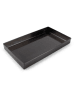 Salt and Pepper  Tablett ''Vanity'' in Schwarz - (B)28 x (H)3 x (T)16 cm
