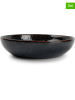Salt and Pepper 4er-Set: Suppenteller ''Mielo'' in Schwarz/ Grün - Ø 21,5 cm