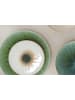 Salt and Pepper 4er-Set: Frühstücksteller ''Eclipse'' in Beige/ Weiß/ Grün - Ø 21 cm