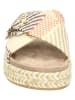 Claudia Ghizzani Slippers geel/meerkleurig