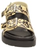 Claudia Ghizzani Sandalen in Gelb/ Schwarz