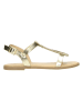 Claudia Ghizzani Sandalen goudkleurig