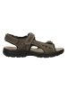 Bio Comfort Leder-Trekkingsandalen in Braun