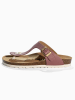 BAYTON Leren teenslippers "Mercure" oudroze