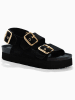BAYTON Leren sandalen "Rosa" zwart