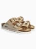 BAYTON Leder-Pantoletten "Janny" in Beige