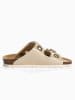 BAYTON Leder-Pantoletten "Janny" in Beige