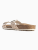 BAYTON Leder-Pantoletten "Cleo" in Gold