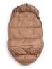 Elodie Details Daunen-Fußsack in Hellbraun - (L)110 cm - (B)53 cm