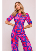 made of emotion Jumpsuit in Dunkelblau/ Pink