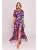 made of emotion Kleid in Dunkelblau/ Pink