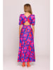 made of emotion Kleid in Dunkelblau/ Pink