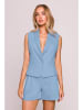 made of emotion Gilet lichtblauw
