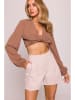 made of emotion Shorts in Rosa