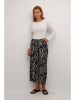 Kaffe Broek zwart/wit
