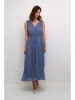 Kaffe Kleid in Blau