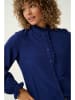 Cream Bluse in Dunkelblau