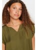 SAINT TROPEZ Blouse olijfgroen