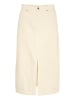 SAINT TROPEZ Jeans-Rock in Creme