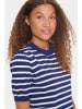SAINT TROPEZ Trui donkerblauw/wit