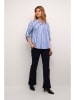 CULTURE Bluse in Blau/ Weiß