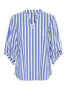 CULTURE Bluse in Blau/ Weiß