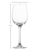Schott Zwiesel 6-delige set: rodewijnglazen "Classico" - 408 ml