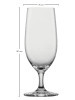 Schott Zwiesel Kieliszki (4 szt.) "Basic" do piwa - 380 ml