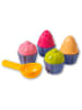 Simba 9tlg. Sandformen-Set "Cupcake" in Bunt - ab 10 Monaten