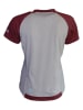 Zimtstern Fahrradshirt "Pure Flowz" in Grau/ Rot