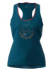 Zimtstern Functionele top "Pure Flowz" petrol