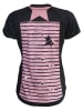 Zimtstern Fahrradshirt "TechZonez" in Schwarz/ Rosa