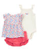 carter's 3-delige outfit meerkleurig/roze/crème