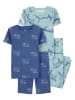 carter's 2er-Set: Pyjamas in Blau/ Türkis