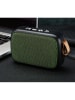 SmartCase Mini głośnik Bluetooth w kolorze khaki - 11 x 8 x 4 cm