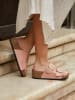Bellucci Sleehakslippers lichtroze