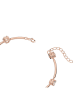 Swarovski Rosévergold. Armkette mit Schmuckelementen