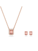 Swarovski 2-delige sieradenset: ketting en oorstekers