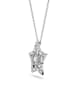 Swarovski 2tlg. Schmuckset: Halskette und Ohrstecker