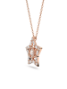 Swarovski 2tlg. Schmuckset: Halskette und Ohrstecker