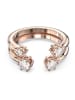 Swarovski Rosévergulde ring met edelstenen