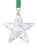 Swarovski Kristallstern in Transparent/ Grün