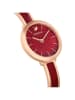 Swarovski Quarzuhr in  Rosévegold/ Rot