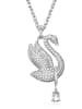 Swarovski Halskette mit Anhänger - (L)66 cm