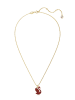 Swarovski Vergold. Halskette mit Anhänger - (L)42 cm