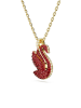 Swarovski Vergold. Halskette mit Anhänger - (L)42 cm