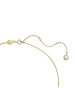 Swarovski Vergold. Halskette mit Anhänger - (L)42 cm